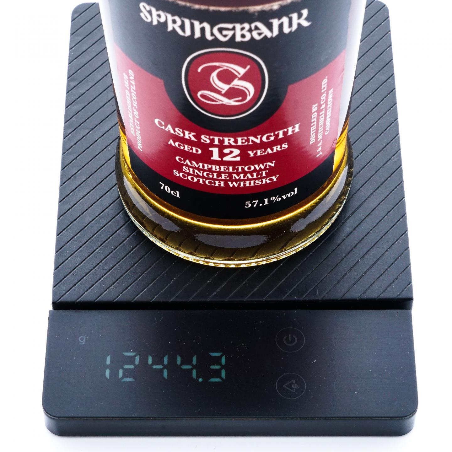 Springbank 云顶 12年 2019 桶强 57.1%