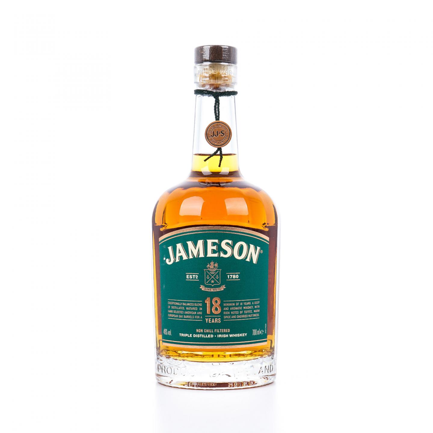 Jameson 尊美醇 18年 爱尔兰威士忌 调和