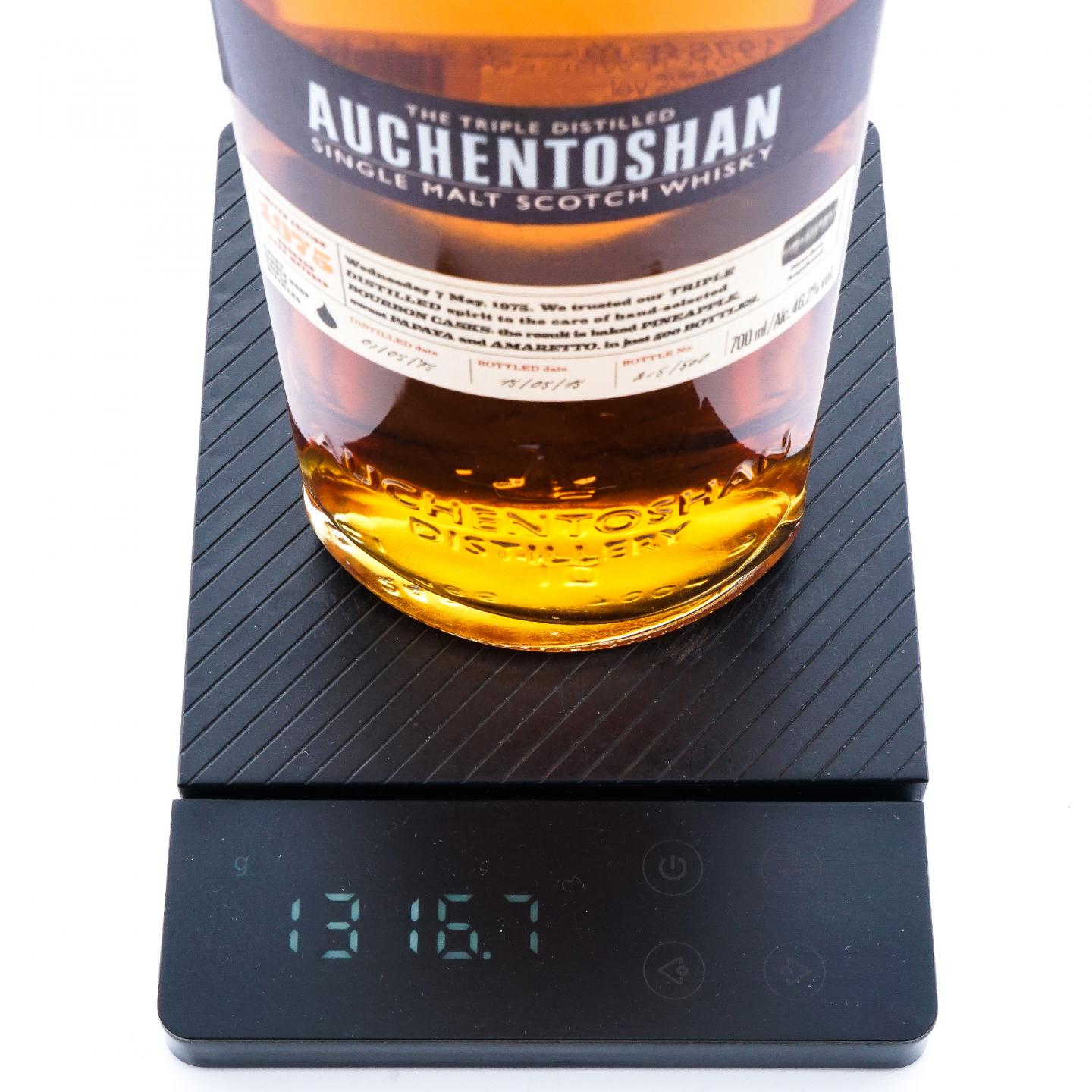 Auchentoshan 欧肯特轩 1975-2015 行货 非原盒