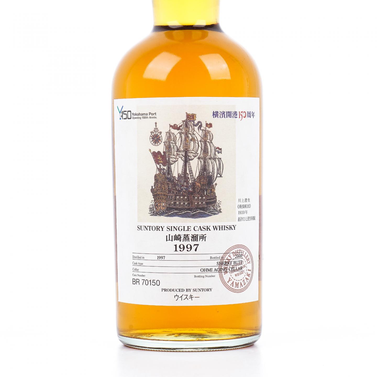 山崎蒸馏所 1997-2009 横滨开港150周年 雪莉单桶#BR 70150 非原盒