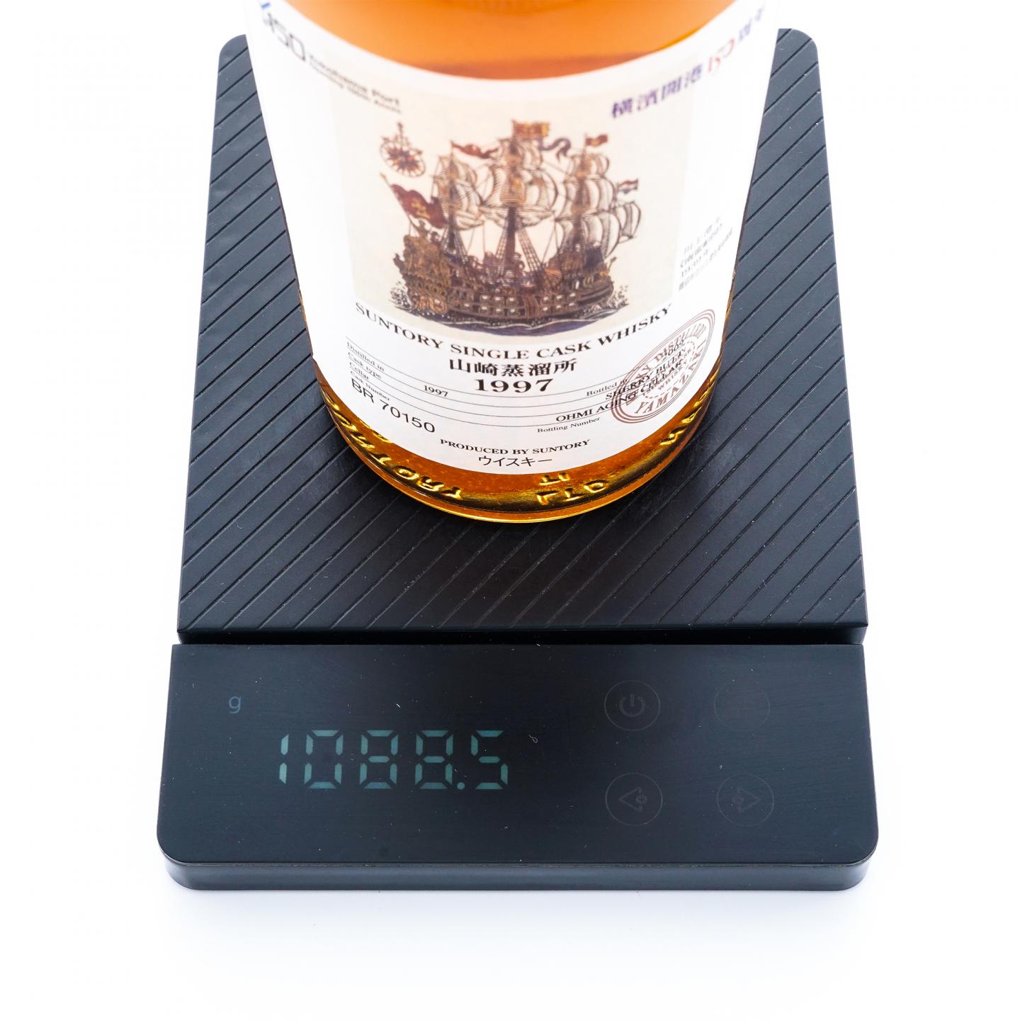 山崎蒸馏所 1997-2009 横滨开港150周年 雪莉单桶#BR 70150 非原盒