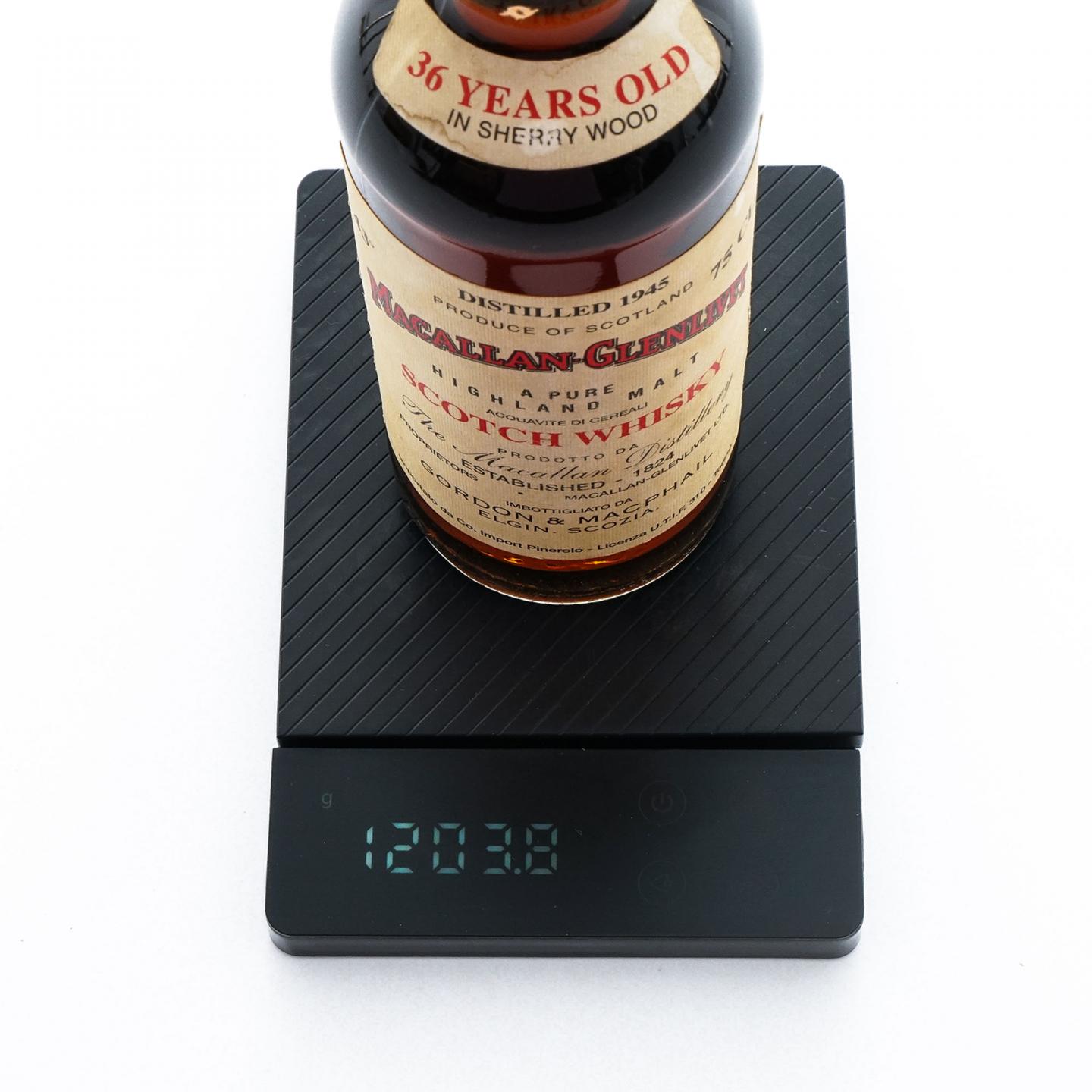 Macallan 麦卡伦 36年 1945 雪莉桶 GM 750ml