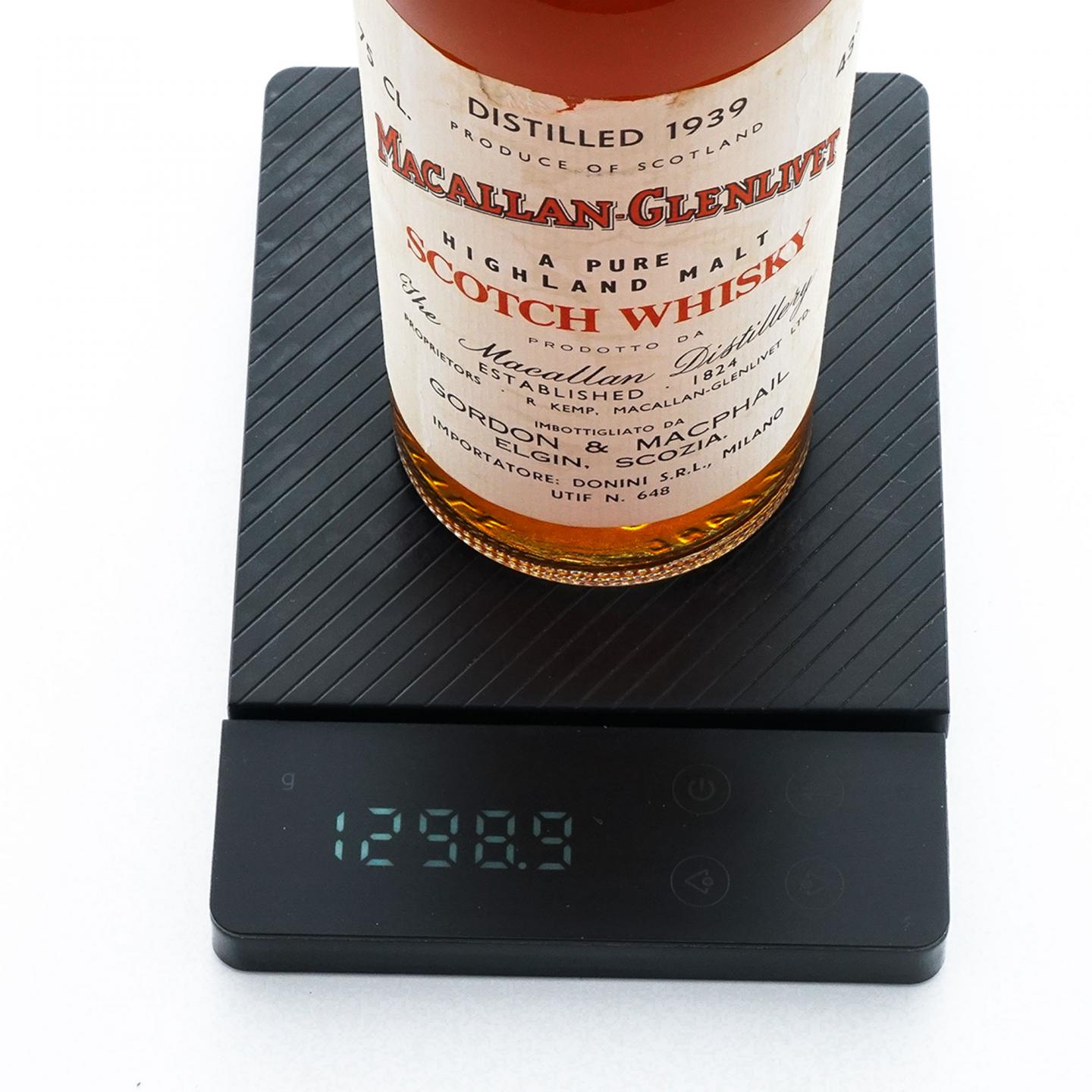 Macallan 麦卡伦 30年 1939 GM 750ml