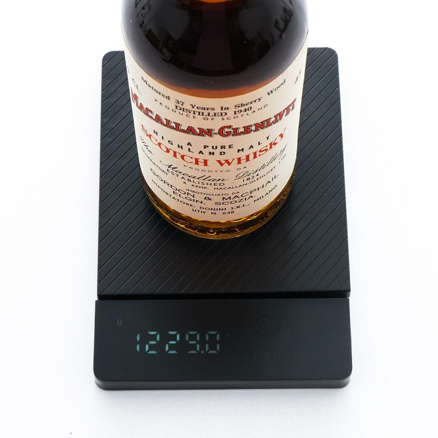 Macallan 麦卡伦 37年 1940 雪莉桶 GM 750ml