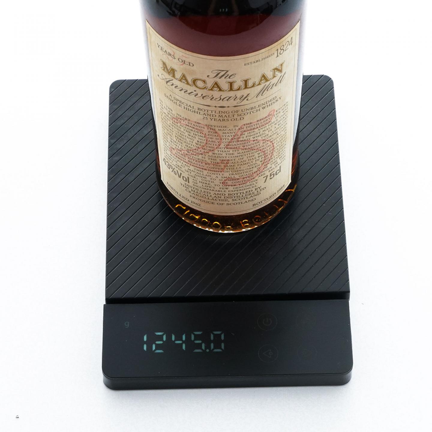 Macallan 麦卡伦 25年 1962-1988 Anniversary Malt 750ml
