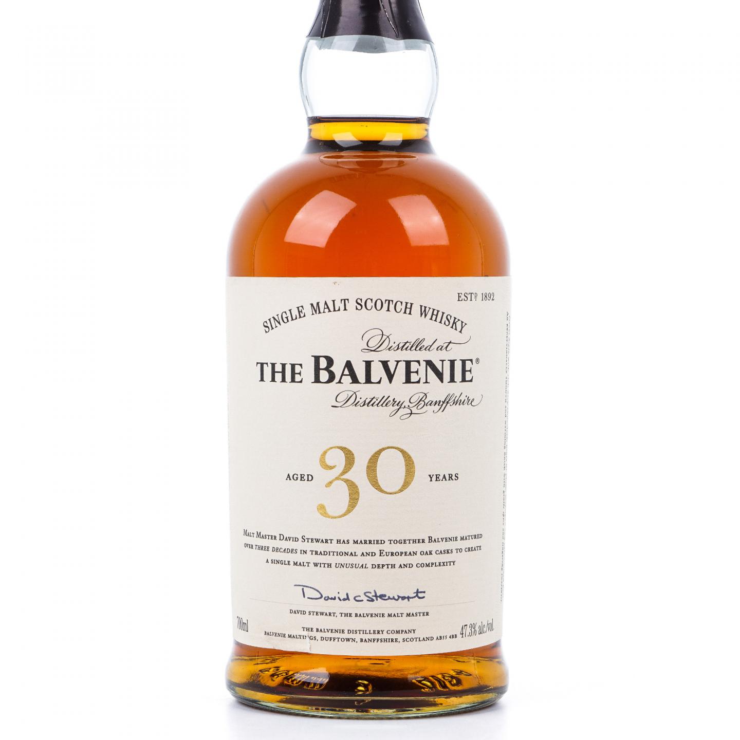 Balvenie 百富 30年 David Stewart 47.3%Vol.