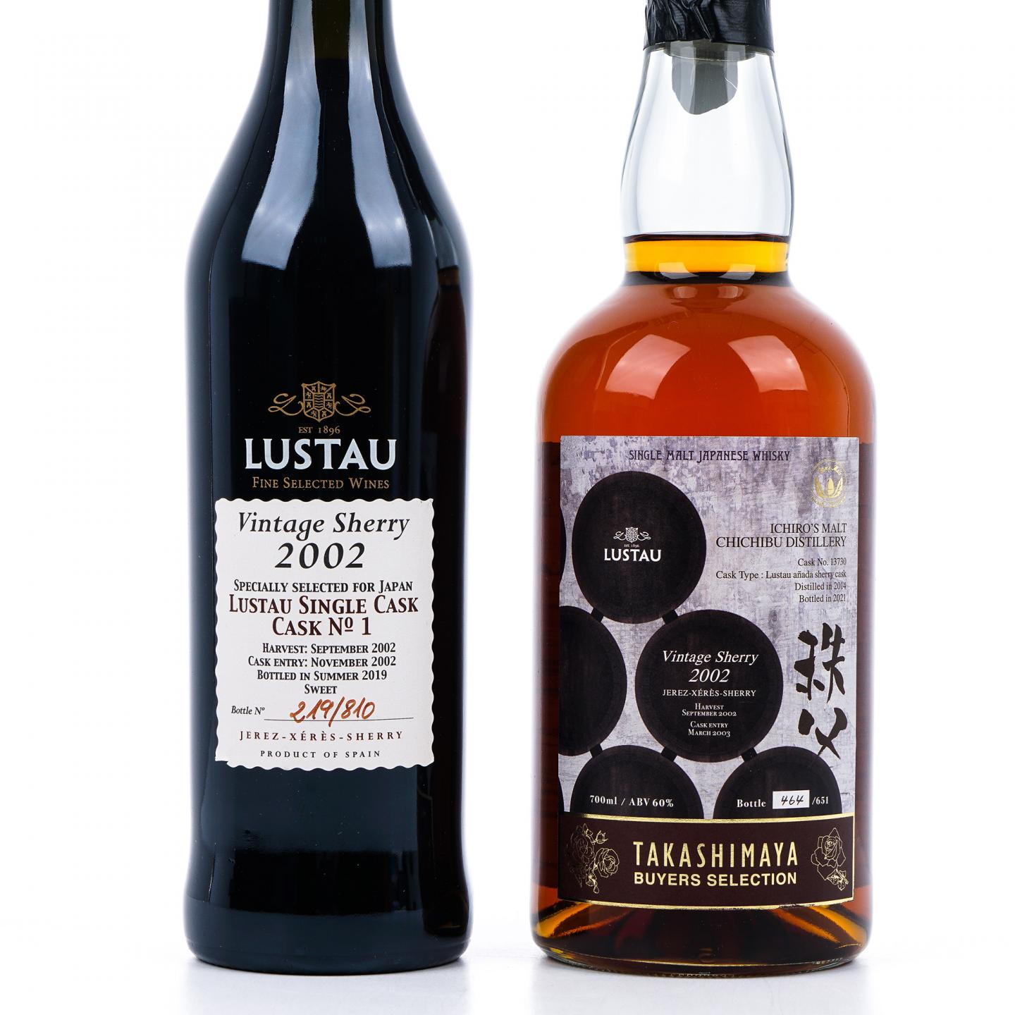 秩父 Lustau 桶号#13730 礼盒装 +甘味果実酒