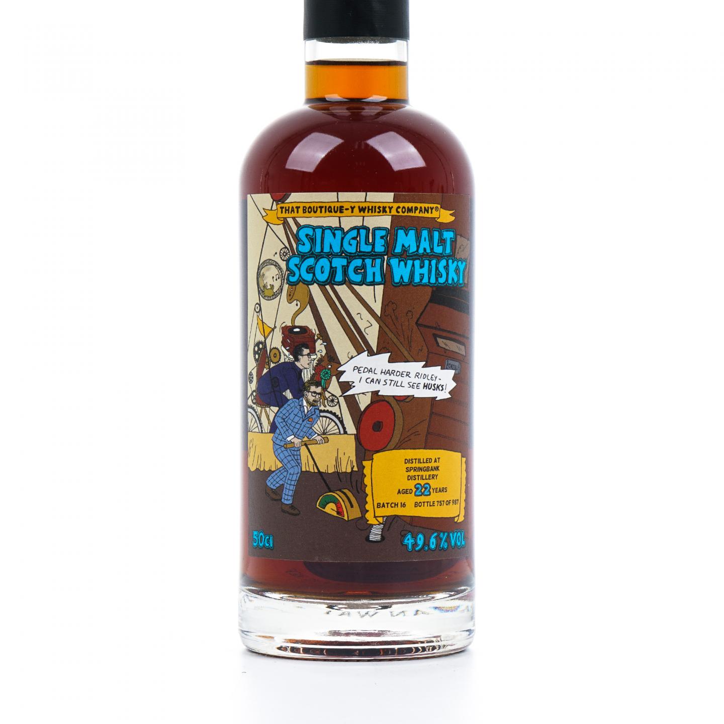 Springbank 云顶 22年 漫画标 Batch 16 500ml
