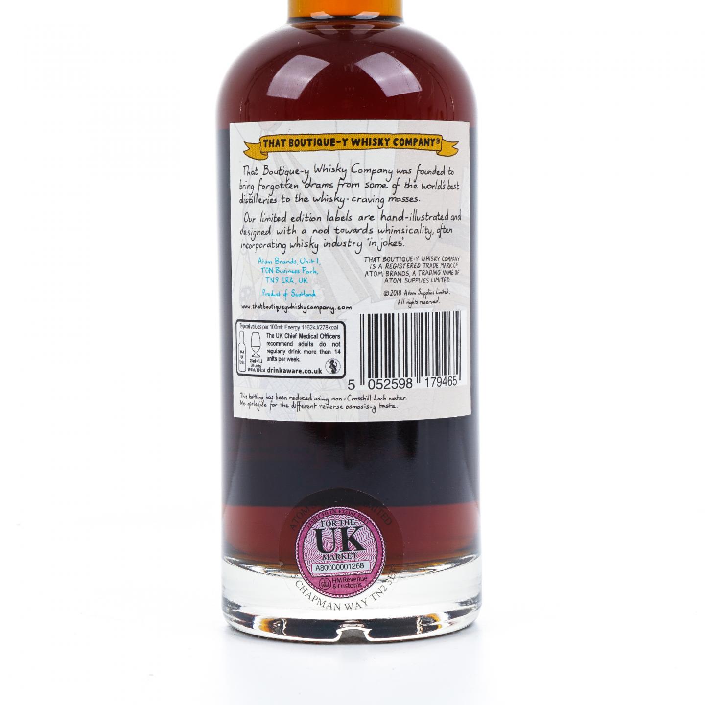 Springbank 云顶 22年 漫画标 Batch 16 500ml