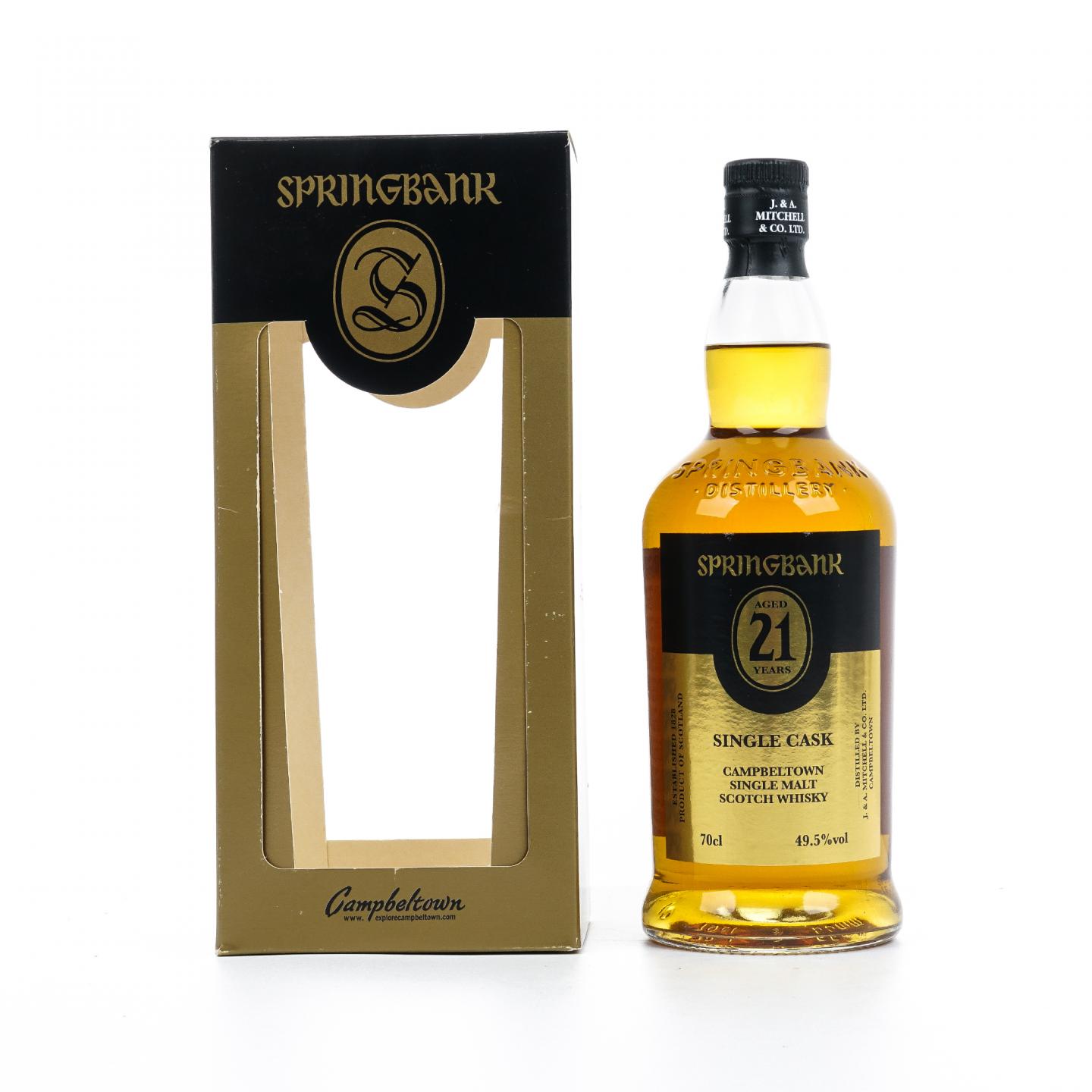 Springbank 云顶 21年 2016 单桶