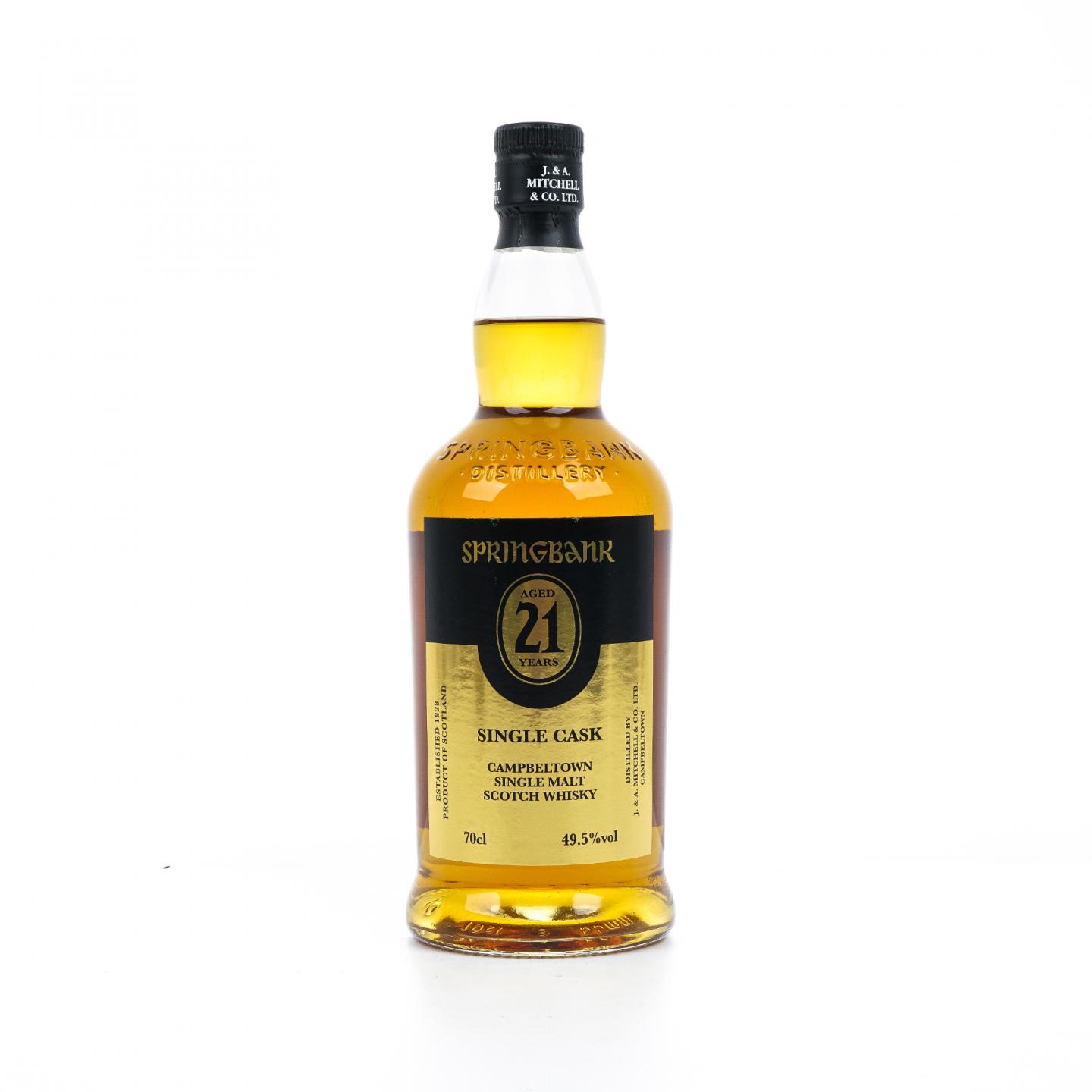 Springbank 云顶 21年 2016 单桶