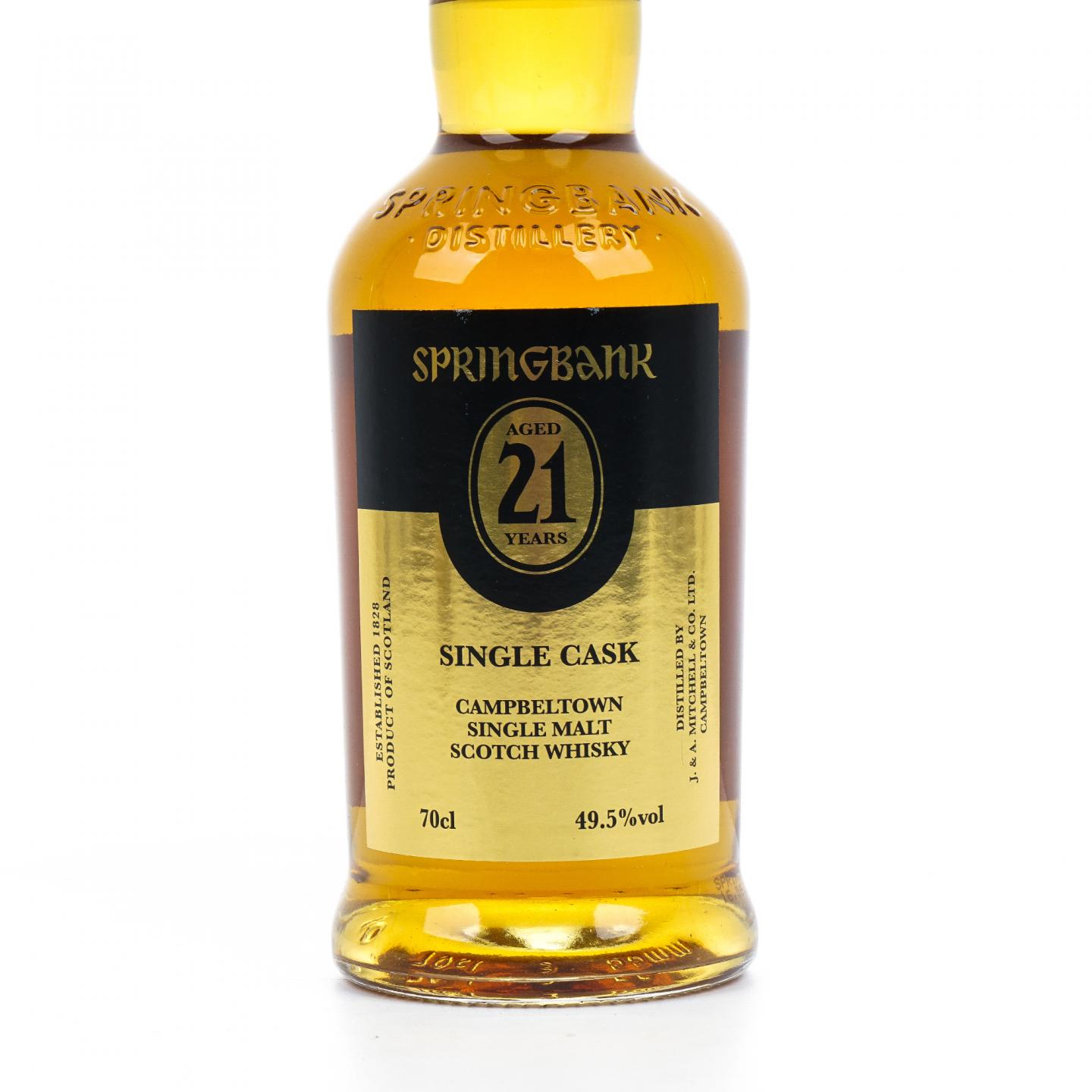 Springbank 云顶 21年 2016 单桶