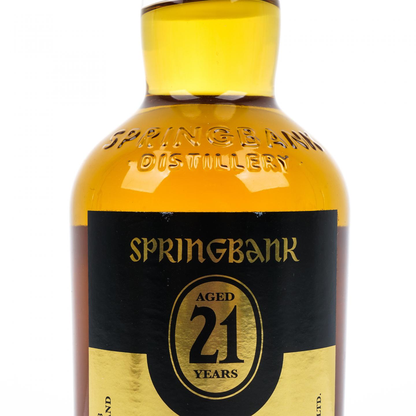 Springbank 云顶 21年 2016 单桶