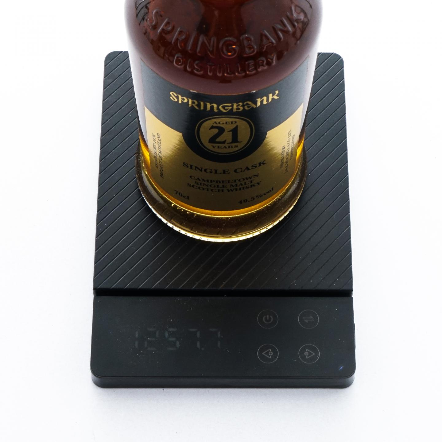 Springbank 云顶 21年 2016 单桶