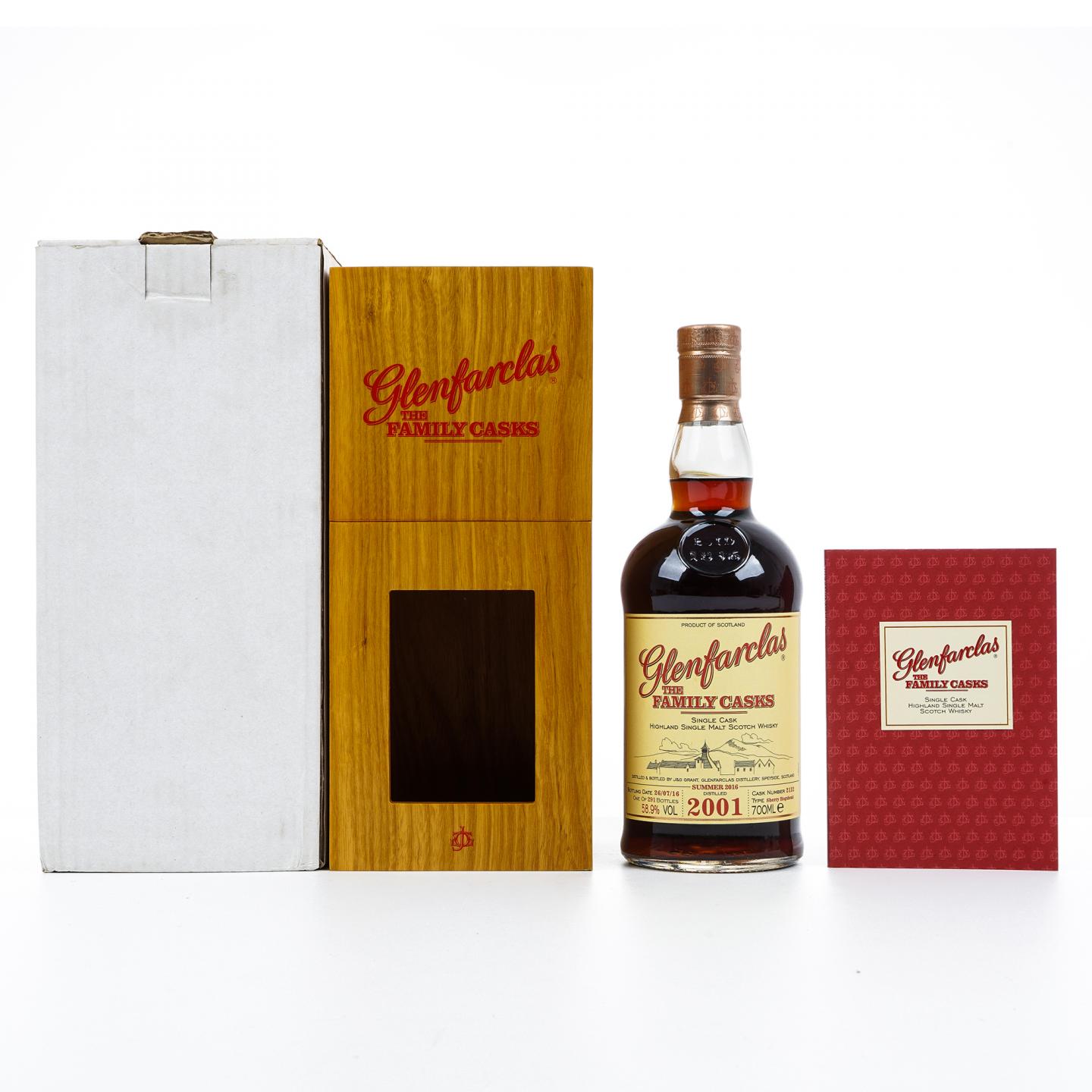 Glenfarclas 格兰花格 2001-2016 家族桶#2132