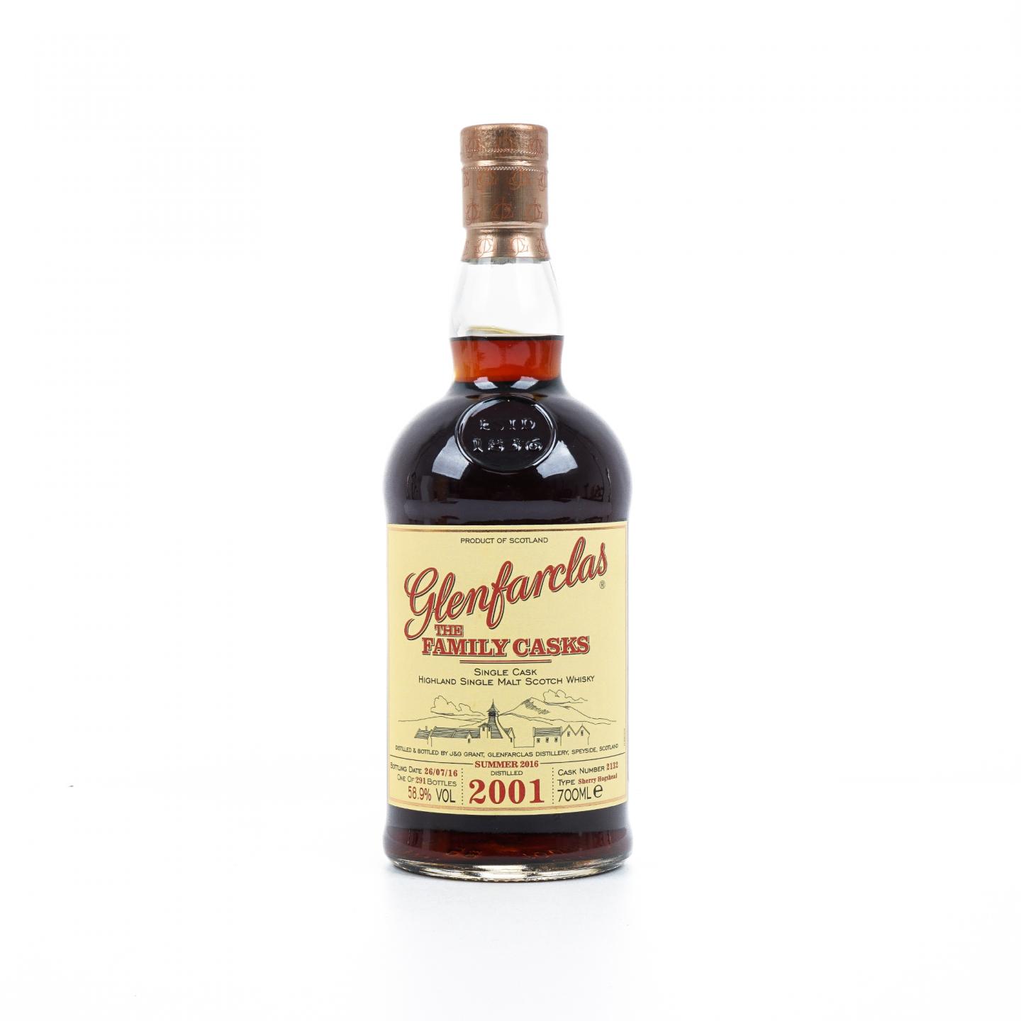 Glenfarclas 格兰花格 2001-2016 家族桶#2132