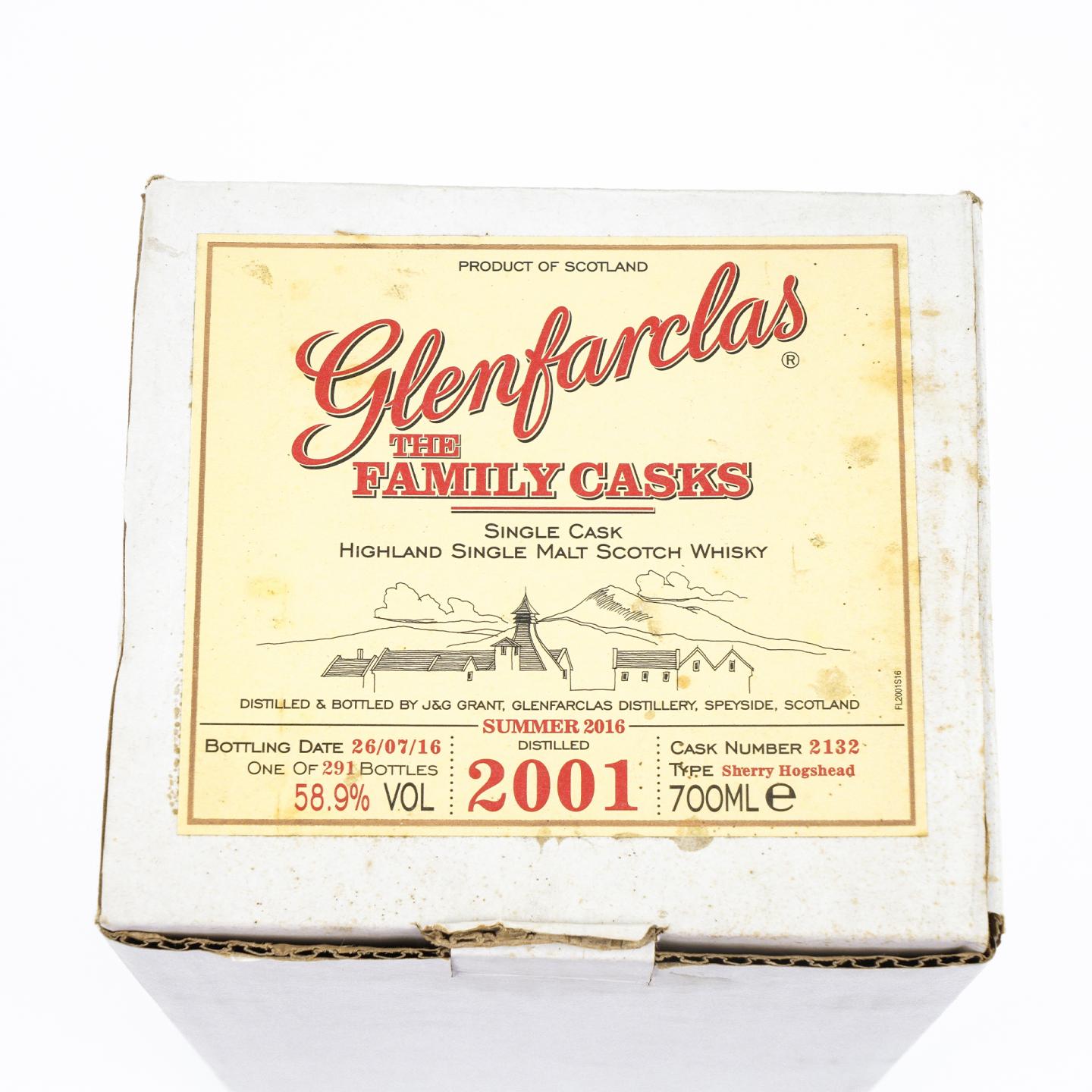 Glenfarclas 格兰花格 2001-2016 家族桶#2132