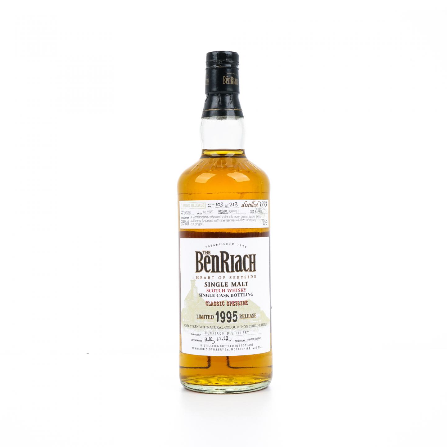 BenRiach 本利亚克 18年 1995-2014 单桶#181288
