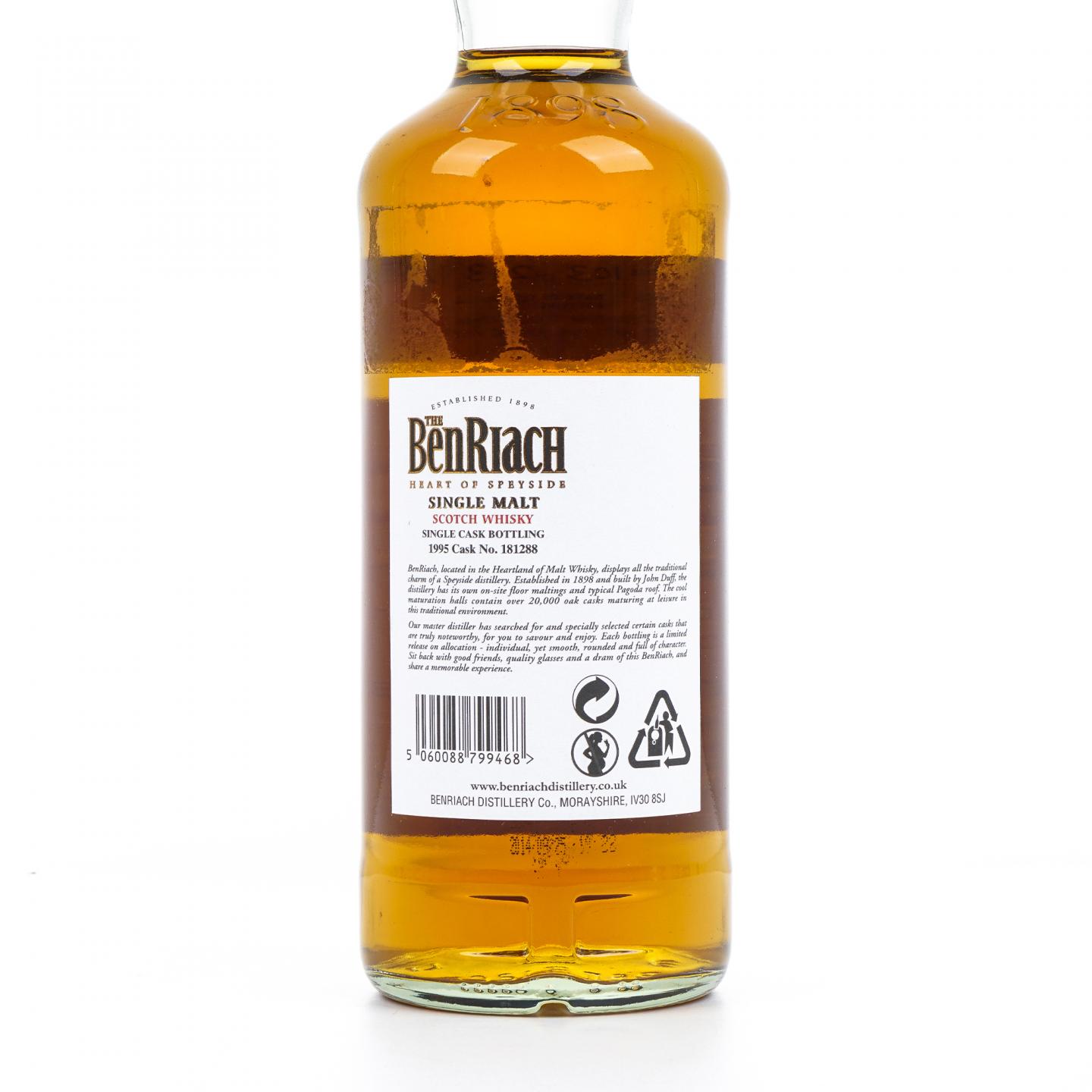 BenRiach 本利亚克 18年 1995-2014 单桶#181288