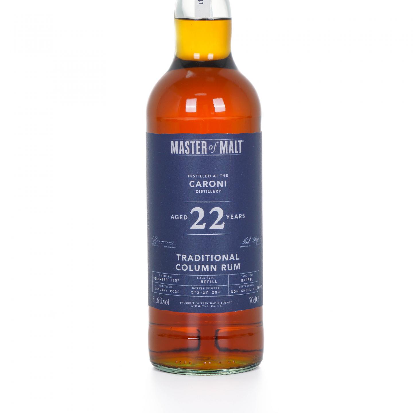 Caroni 22年 1997 朗姆酒 Master of Malt