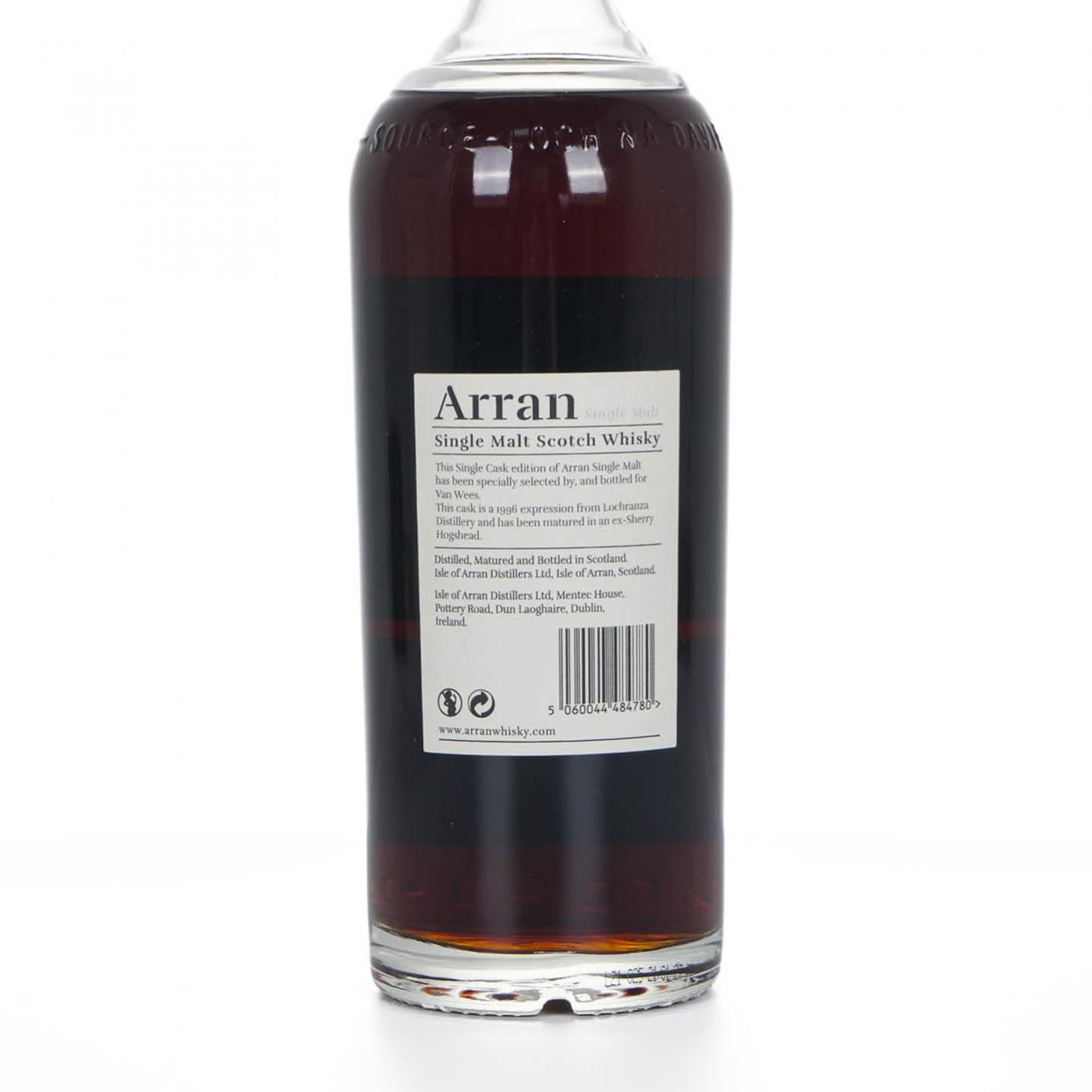 Arran 艾伦 24年 1996-2021 雪莉单桶#1996/751 荷兰市场