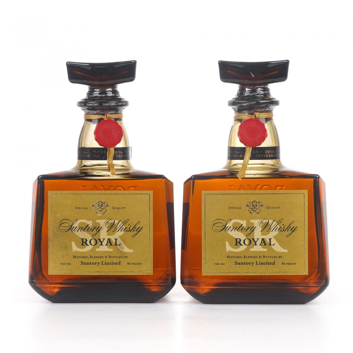 三得利 Royal 金花标 SR 720ml 2支组