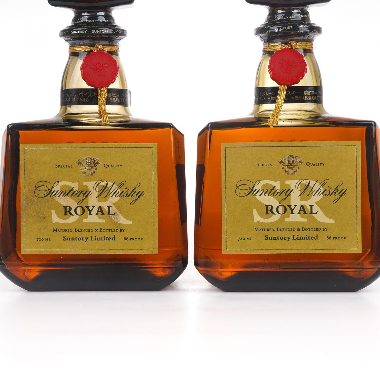 三得利 Royal 金花标 SR 720ml 2支组