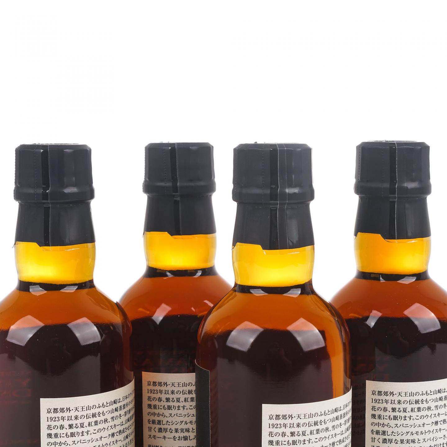 【中样】山崎蒸馏所限定 Peated Malt 4支组*180ml