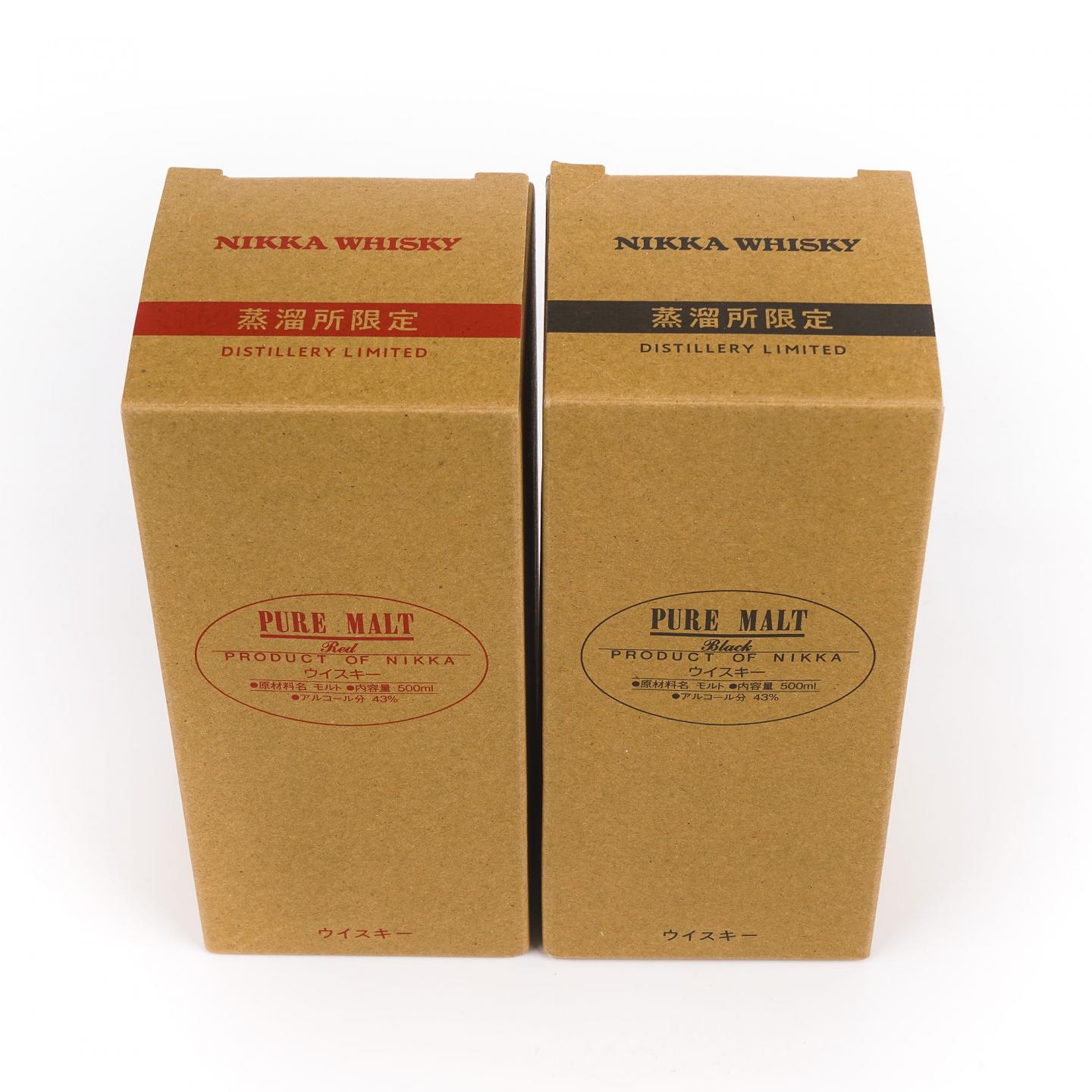 Nikka Red/Black Pure Malt 500ml*2瓶组