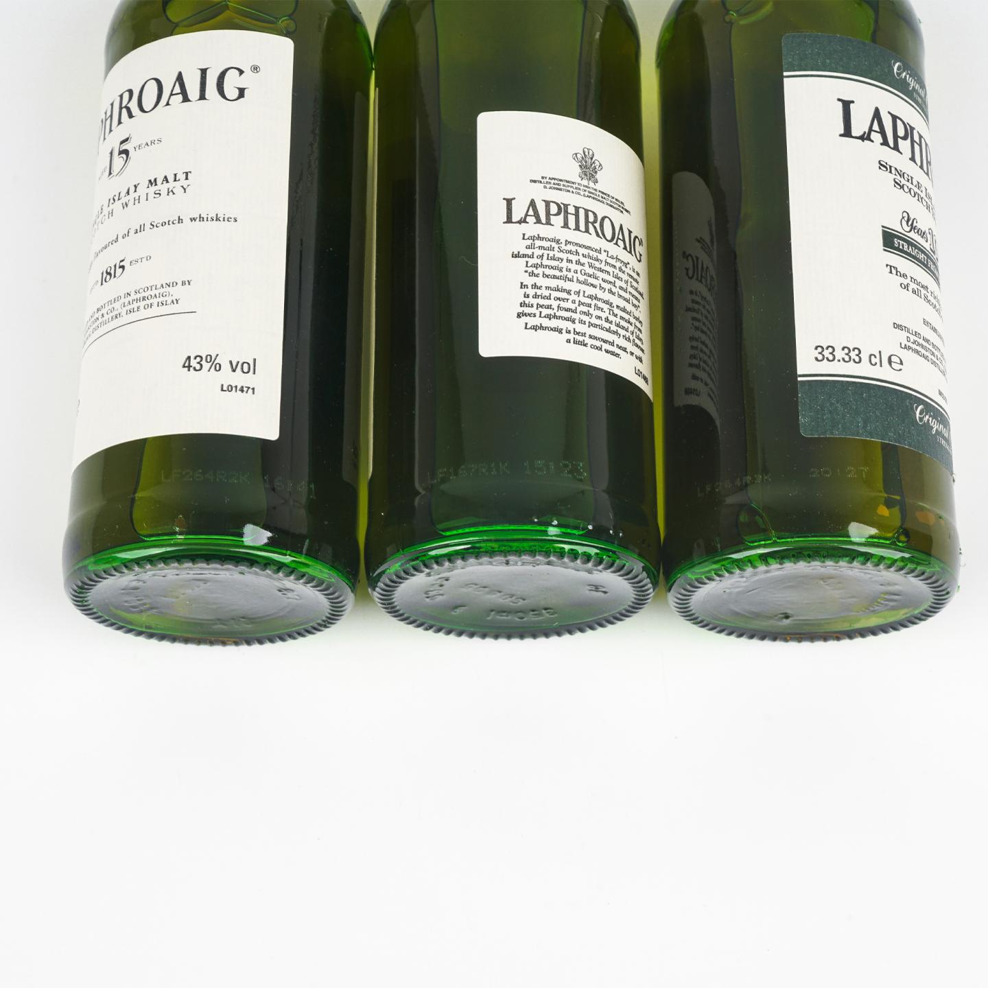 【中样】Laphroaig 拉弗格 10/15年 33.33cl 3支组