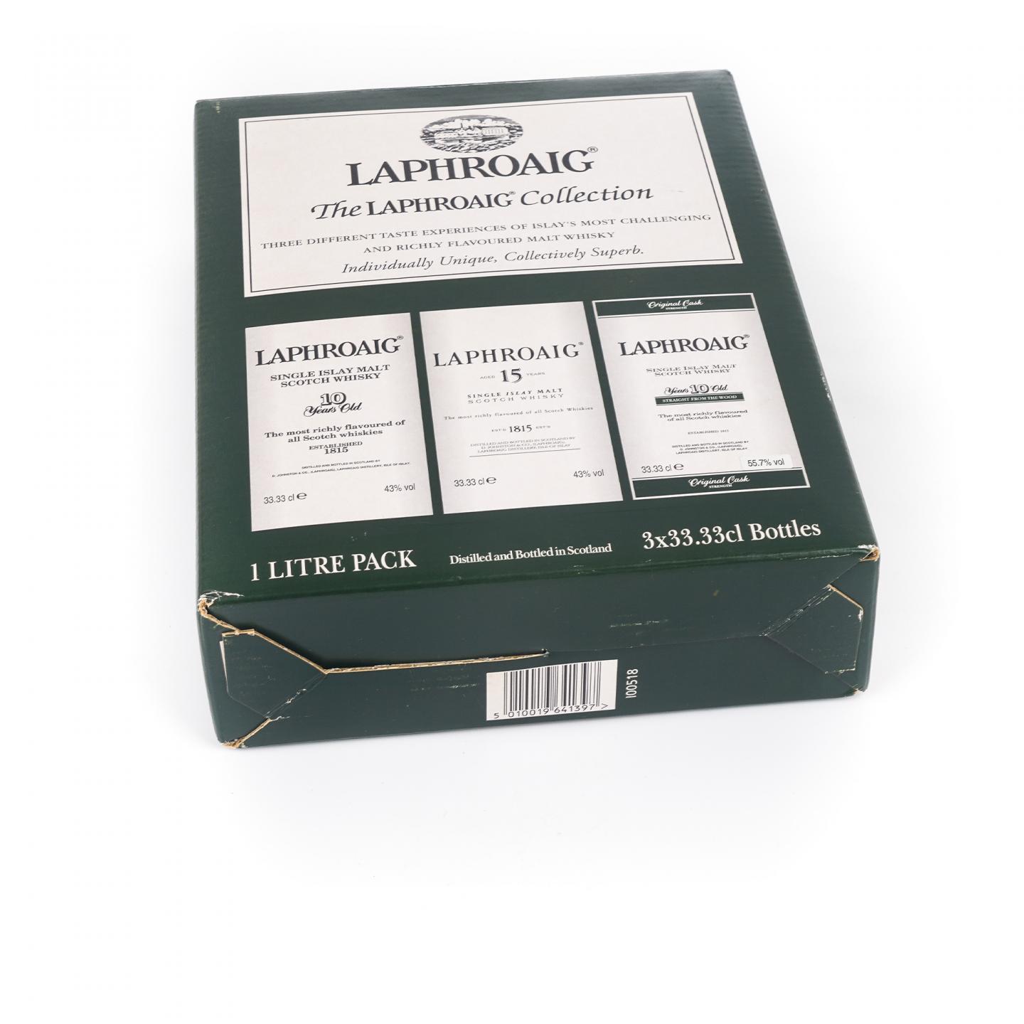【中样】Laphroaig 拉弗格 10/15年 33.33cl 3支组