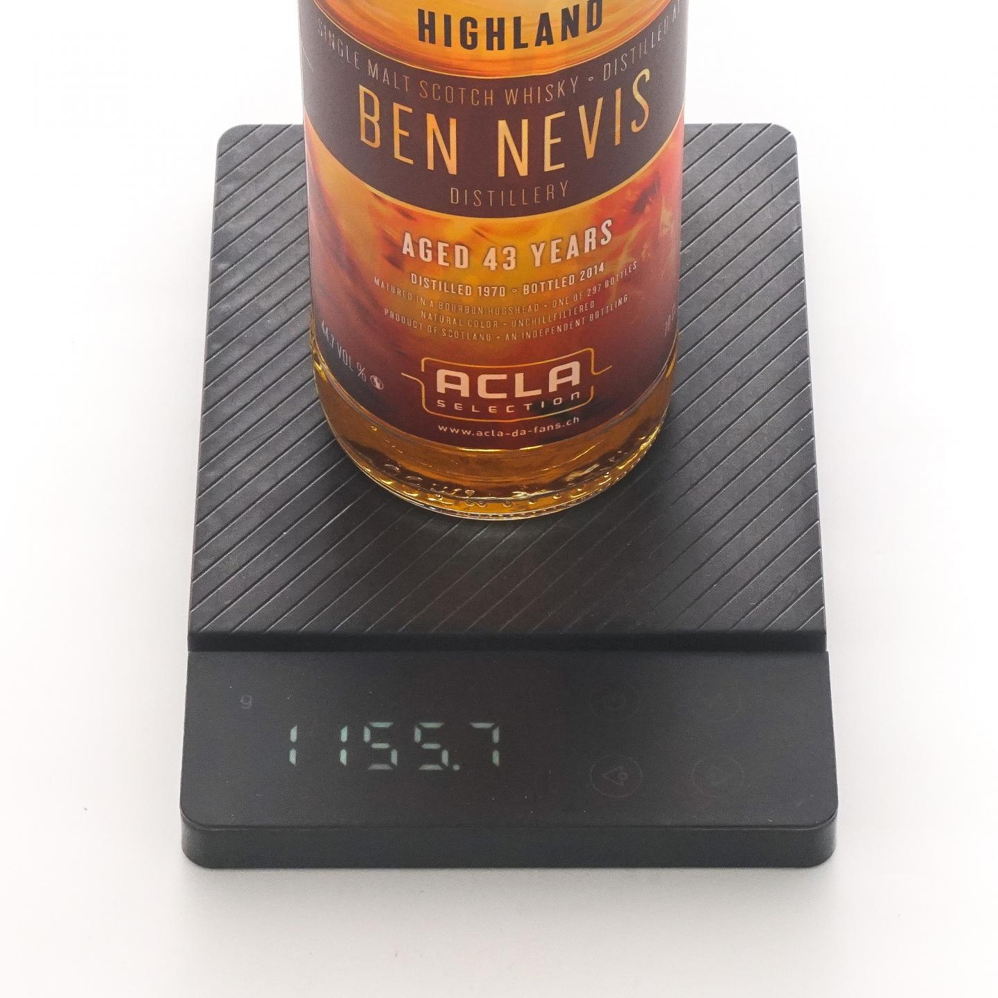 Bennevis 本尼维斯 12/43年 2瓶组