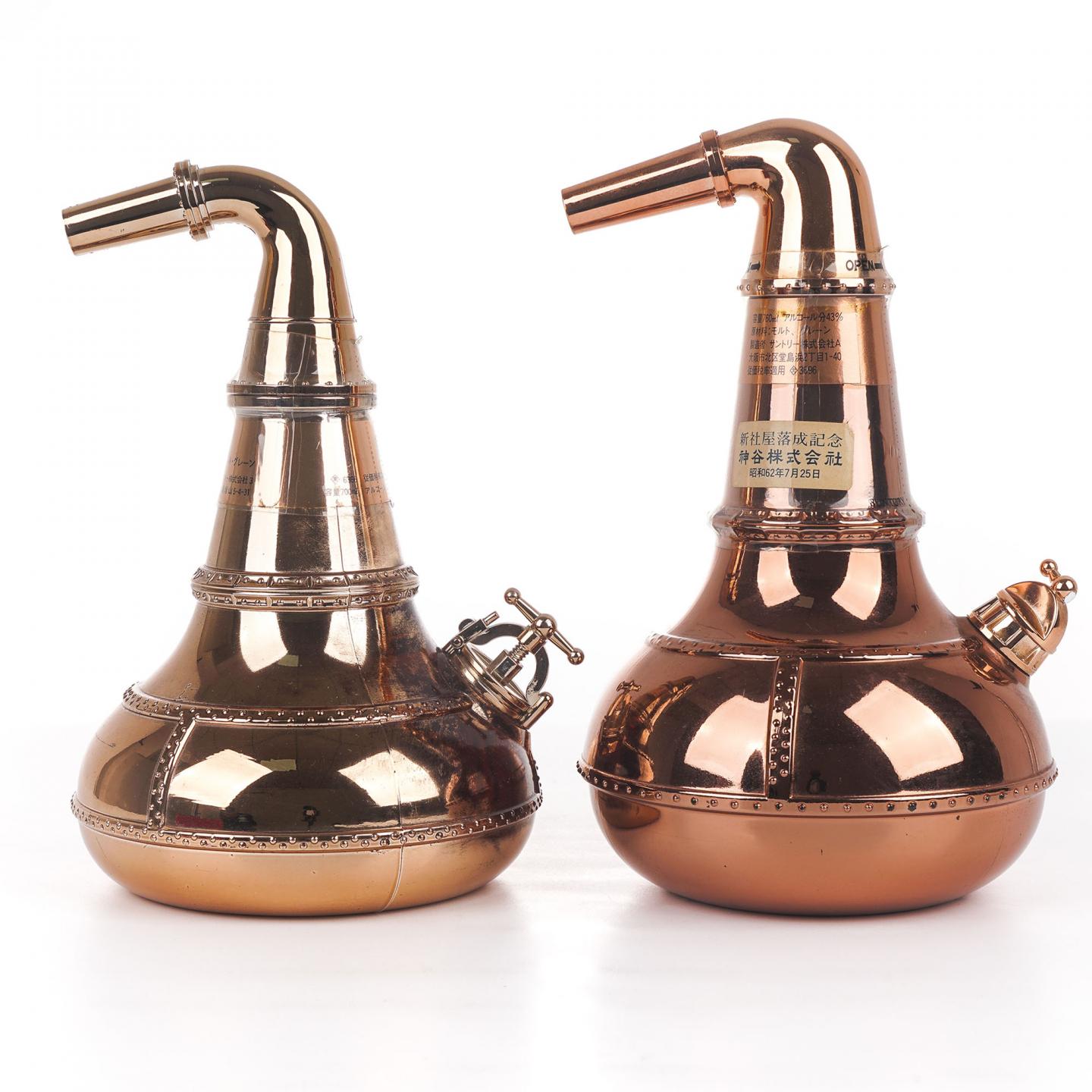 Nikka 1号蒸馏器/三得利 蒸馏器造型 700ml+760ml 2支组