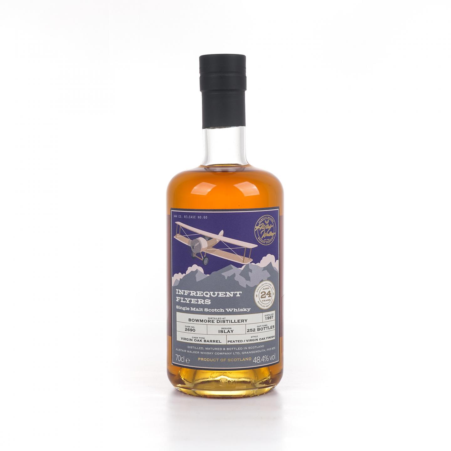 Bowmore 波摩 24年 1997-2021 AWWC Infrequent Flyers