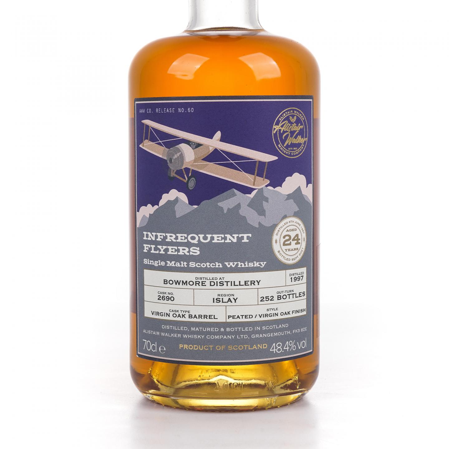 Bowmore 波摩 24年 1997-2021 AWWC Infrequent Flyers