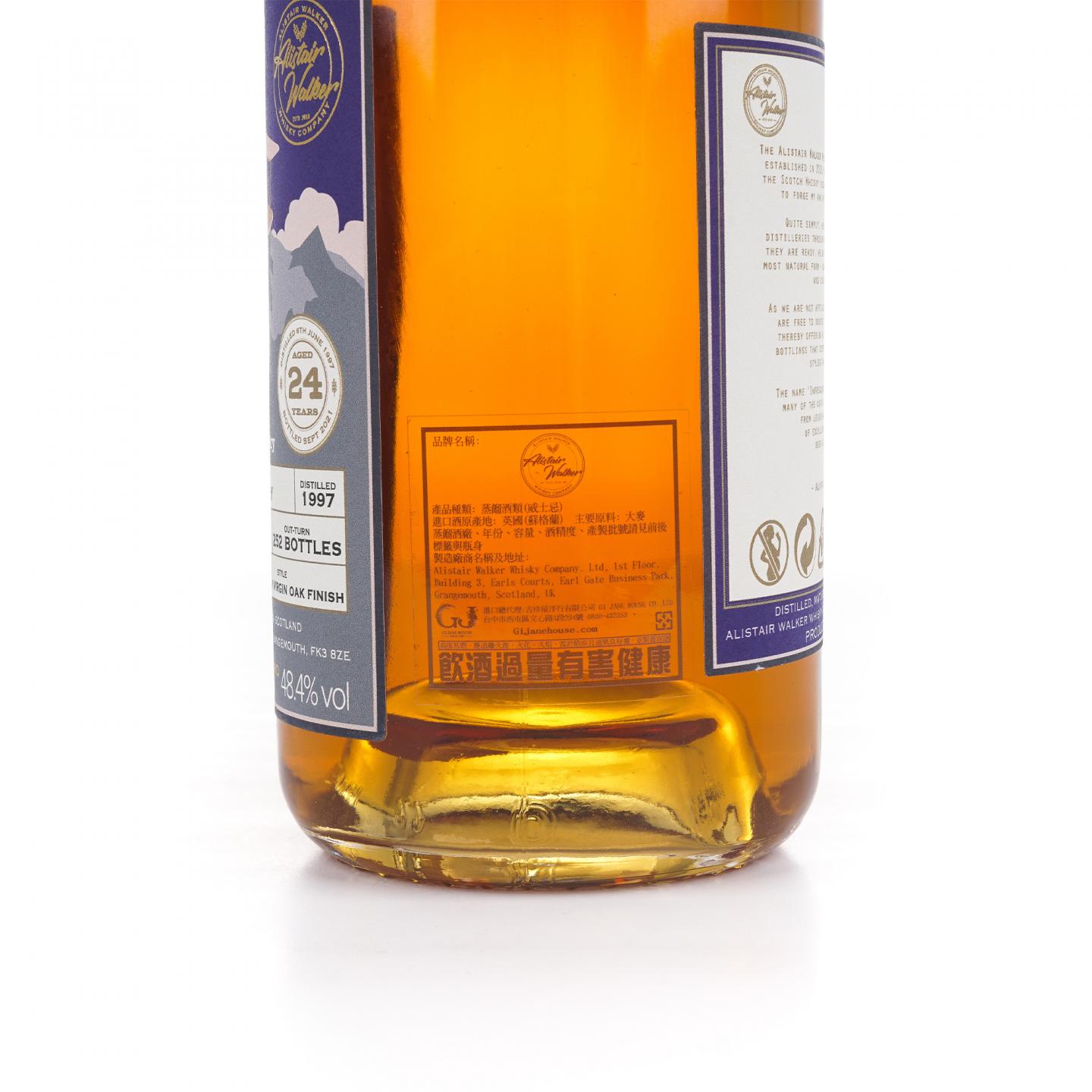 Bowmore 波摩 24年 1997-2021 AWWC Infrequent Flyers
