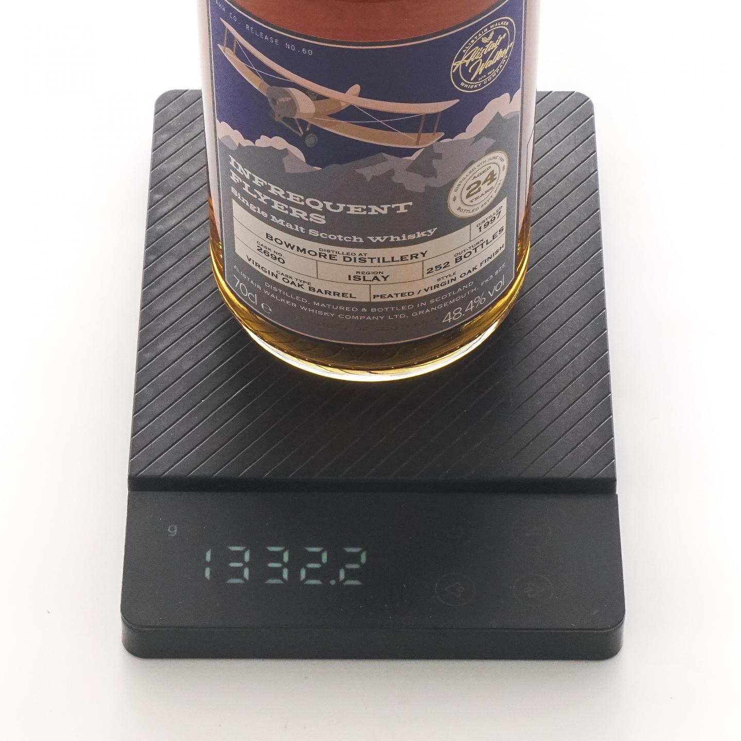 Bowmore 波摩 24年 1997-2021 AWWC Infrequent Flyers