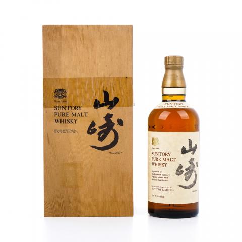 山崎 金狮标 Pure Malt 特级 木盒 760ml