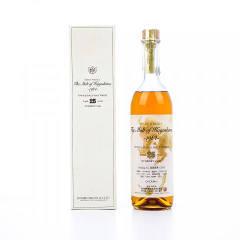 Mars 鹿儿岛 25年 1984-2009 雪莉桶 720ml