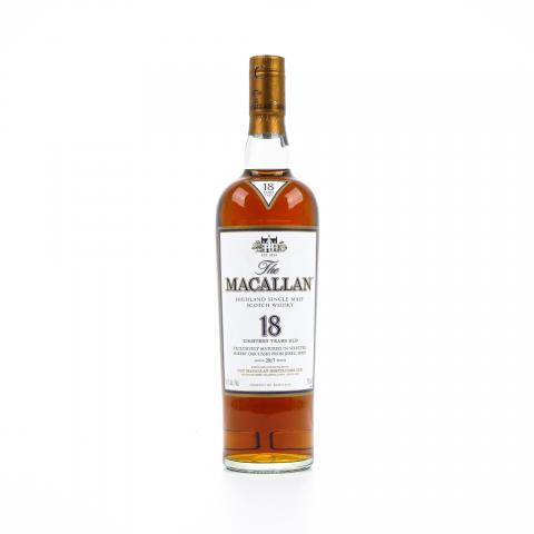 Macallan 麦卡伦 18年 2017 雪莉桶 750ml