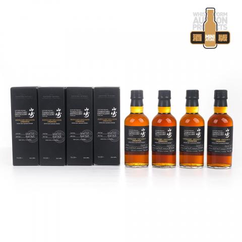 【中样】山崎蒸馏所限定 Peated Malt 4支组*180ml