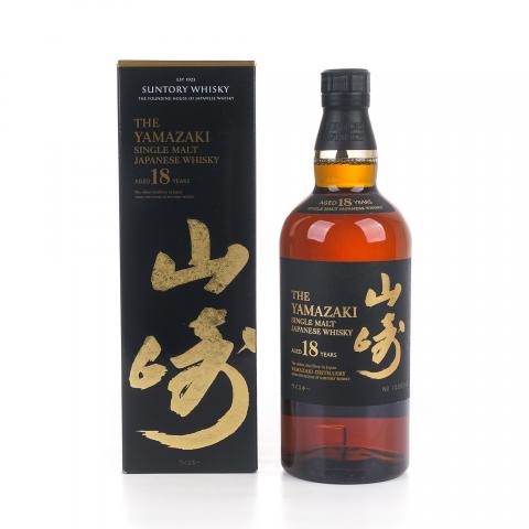 山崎 18年 金字黑标 No.1055240