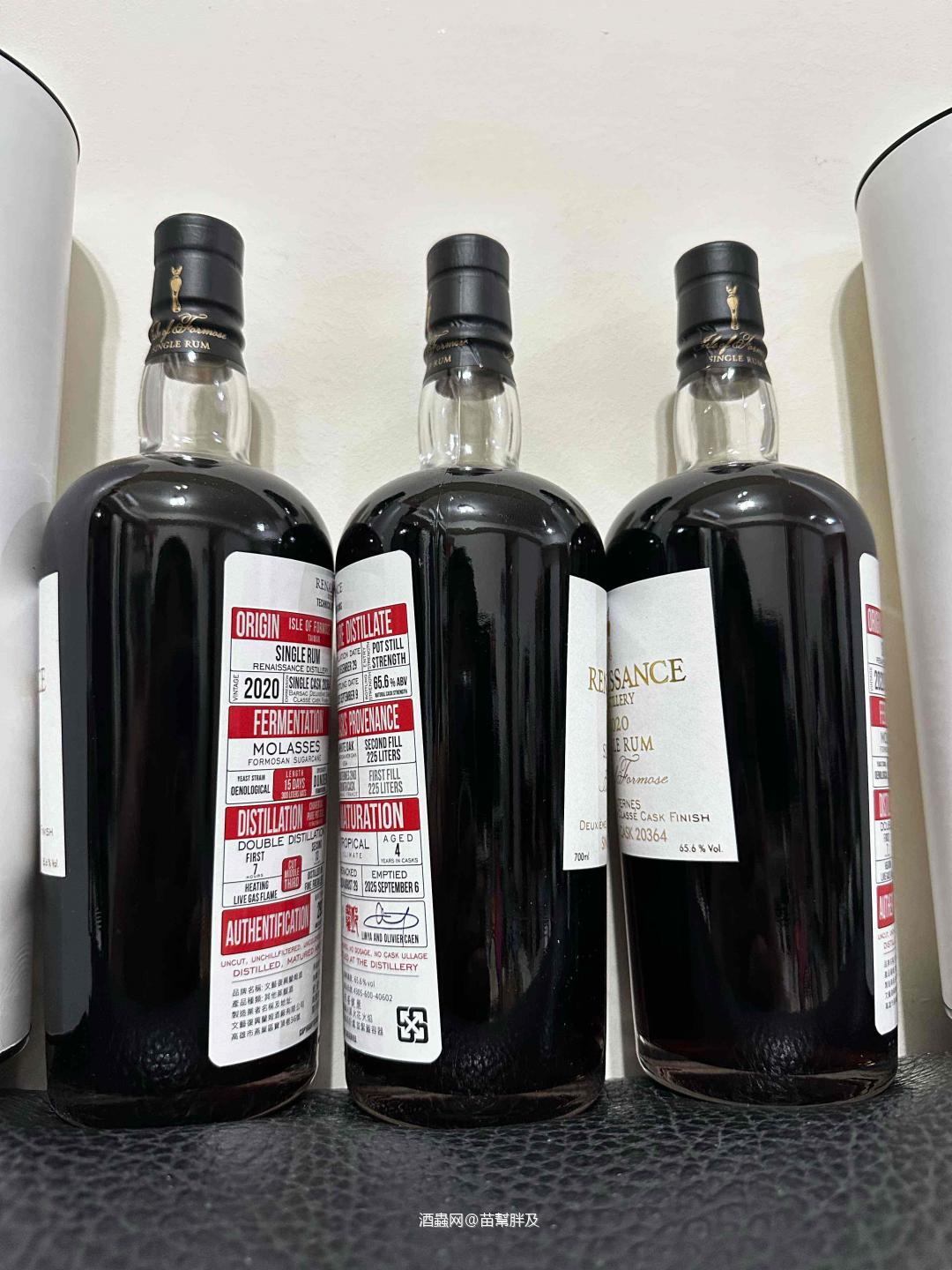 文艺复兴 单桶 朗姆酒 #20364苏岱桶 黑酱油