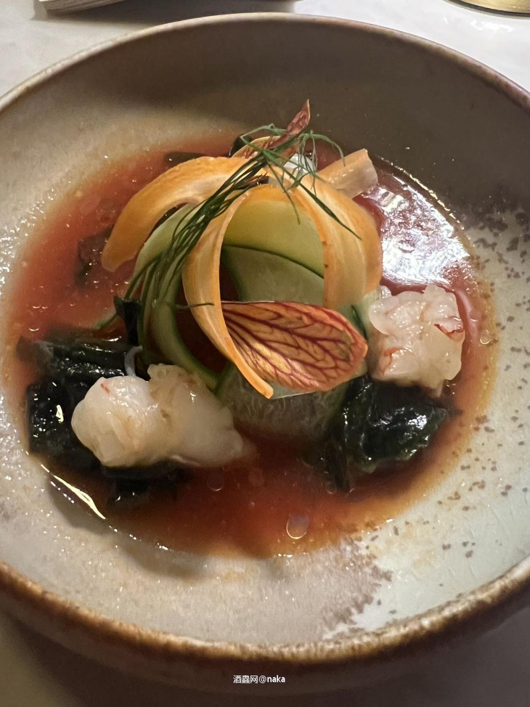 花鸟系列威士忌配上海很火的韩国fine dining