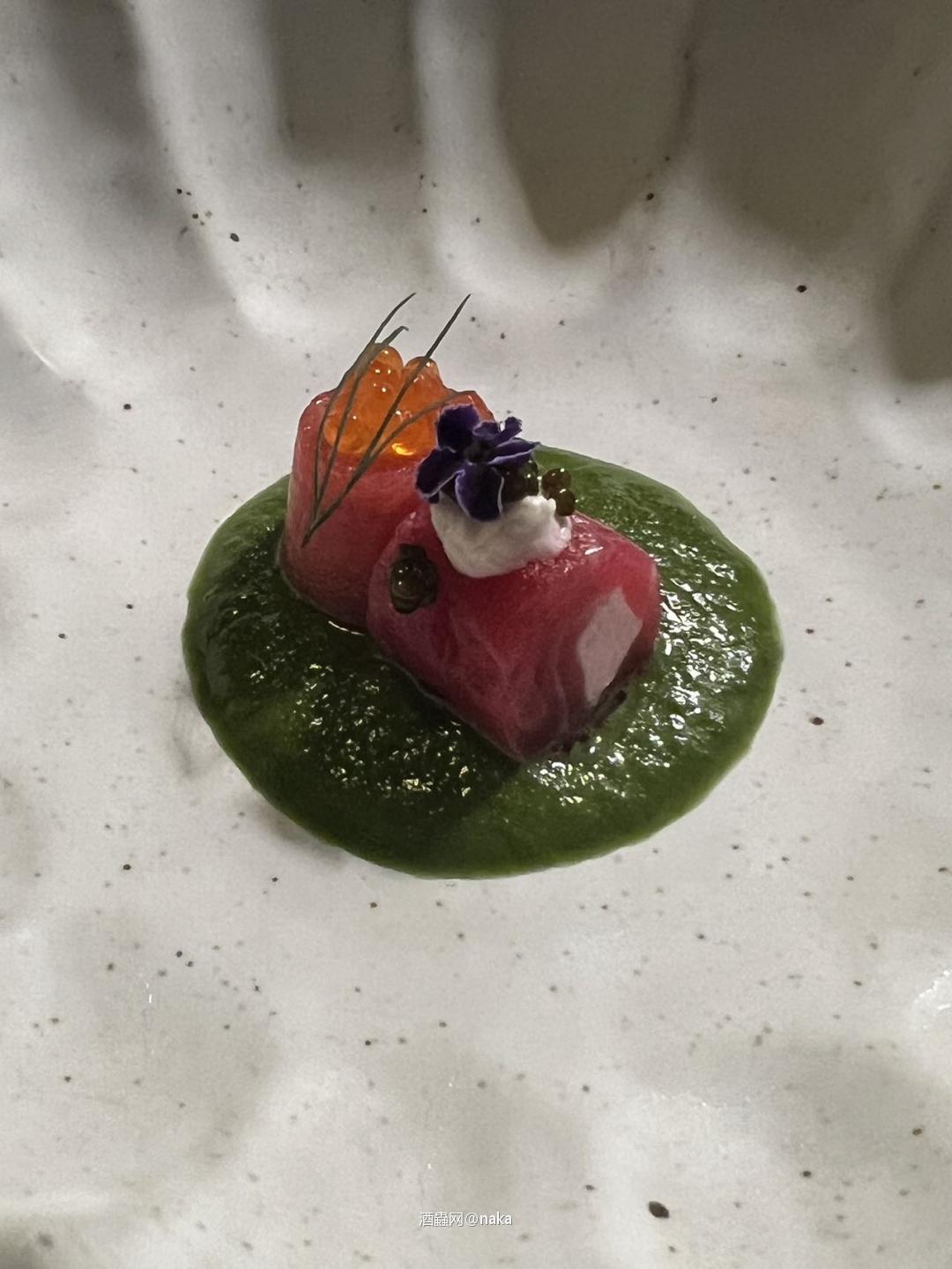 花鸟系列威士忌配上海很火的韩国fine dining