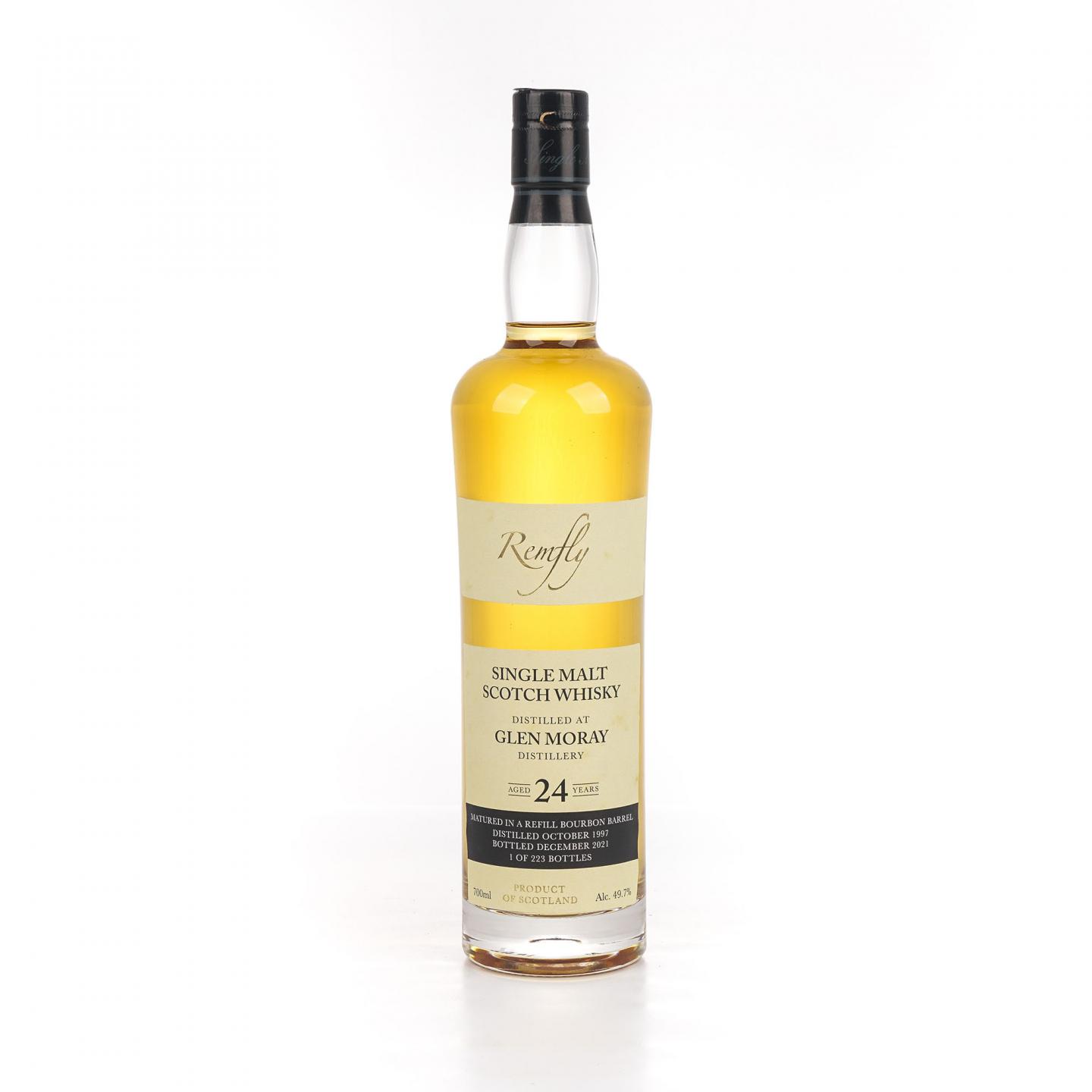 Glen Moray 格兰莫雷 24年 1997-2021 再填波本桶Remfly