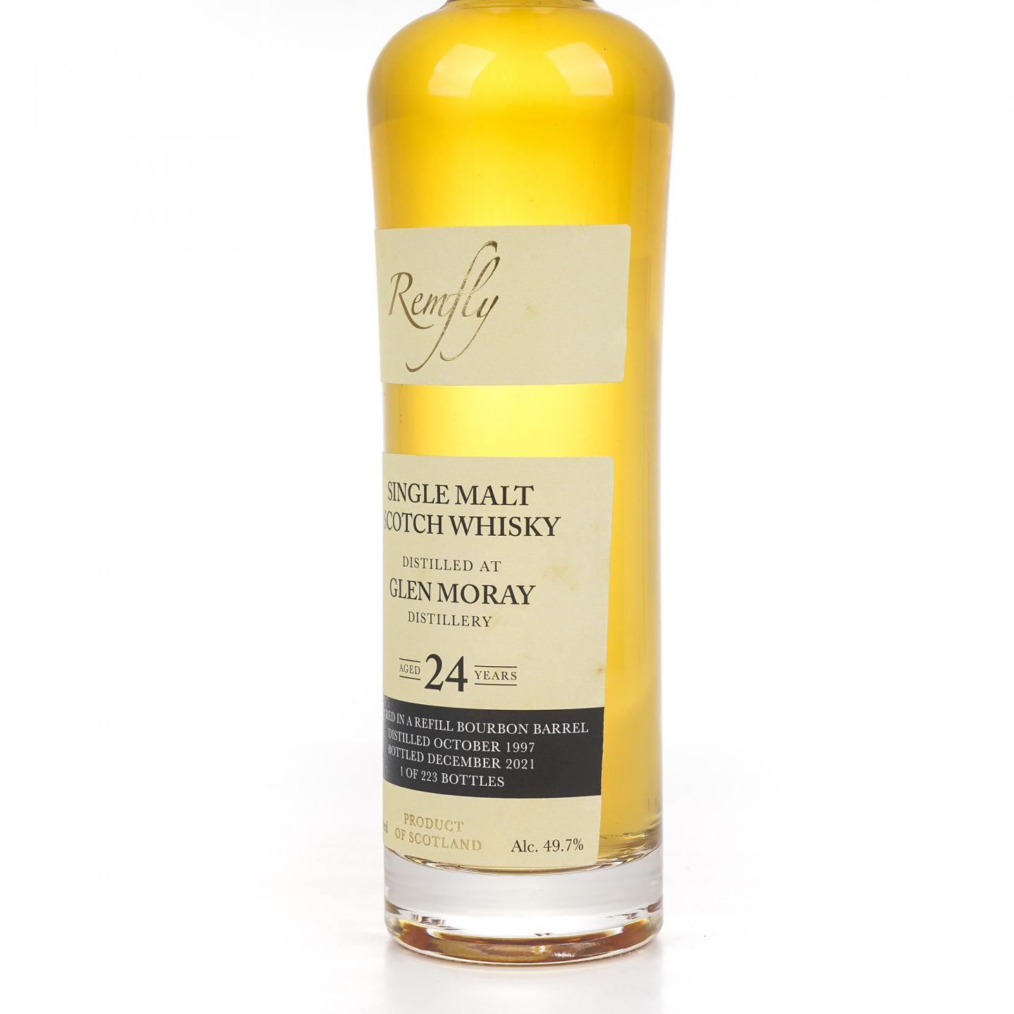 Glen Moray 格兰莫雷 24年 1997-2021 再填波本桶Remfly