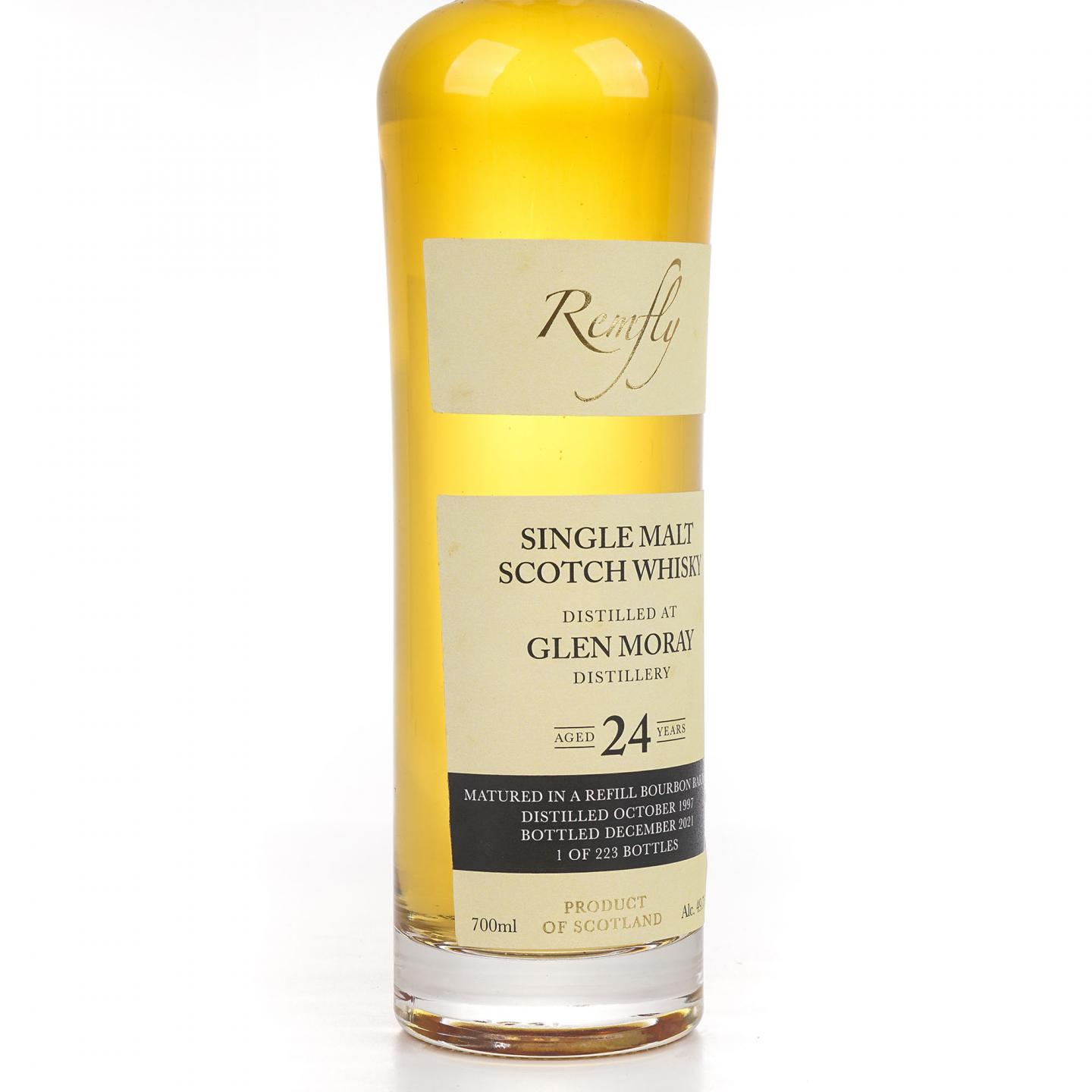 Glen Moray 格兰莫雷 24年 1997-2021 再填波本桶Remfly