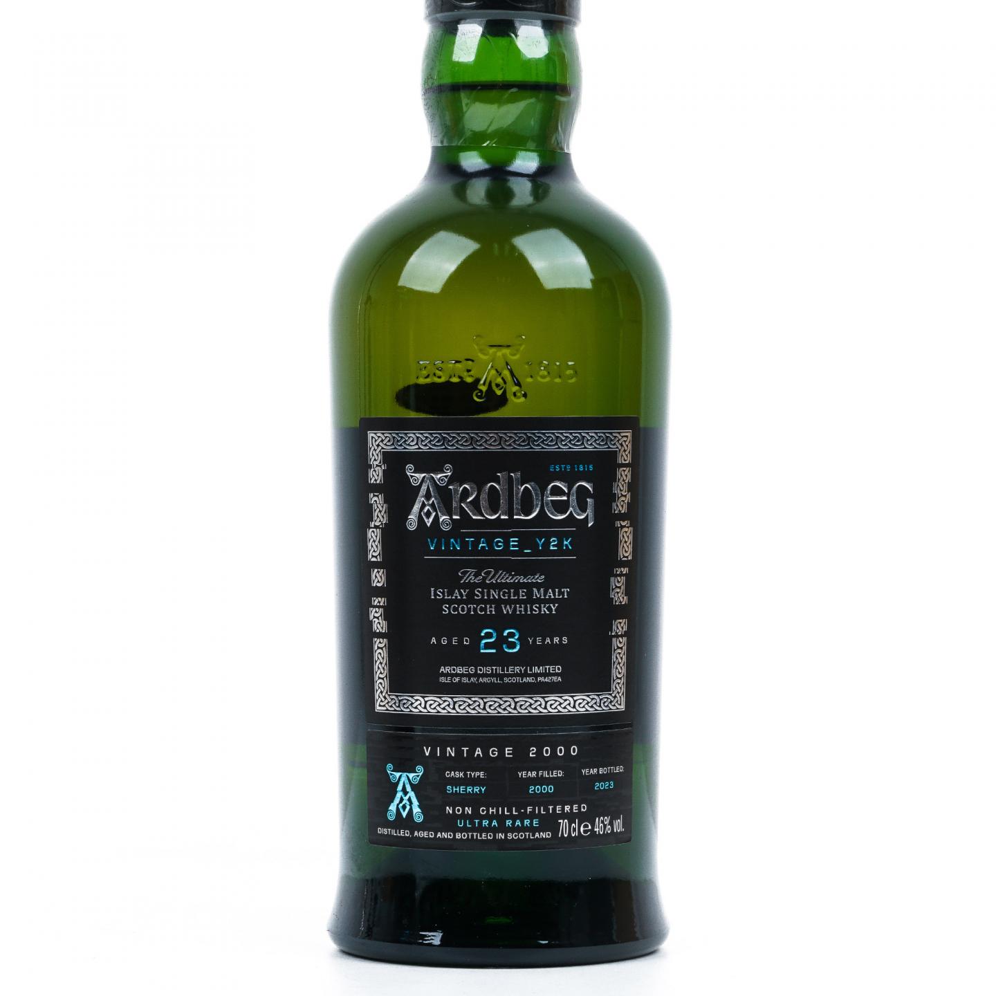 Ardbeg 阿贝 23年 2000-2023 Y2K 700ml