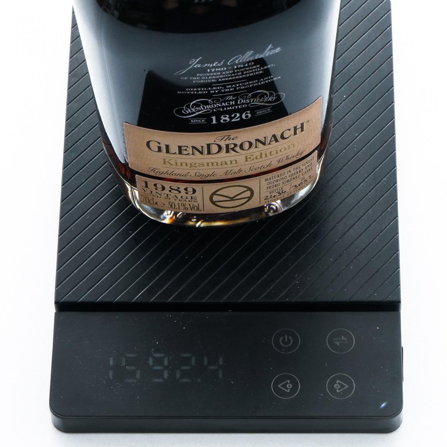 Glendronach 格兰多纳 29年 1989-2019 王牌特工限量版 行货 50.1%